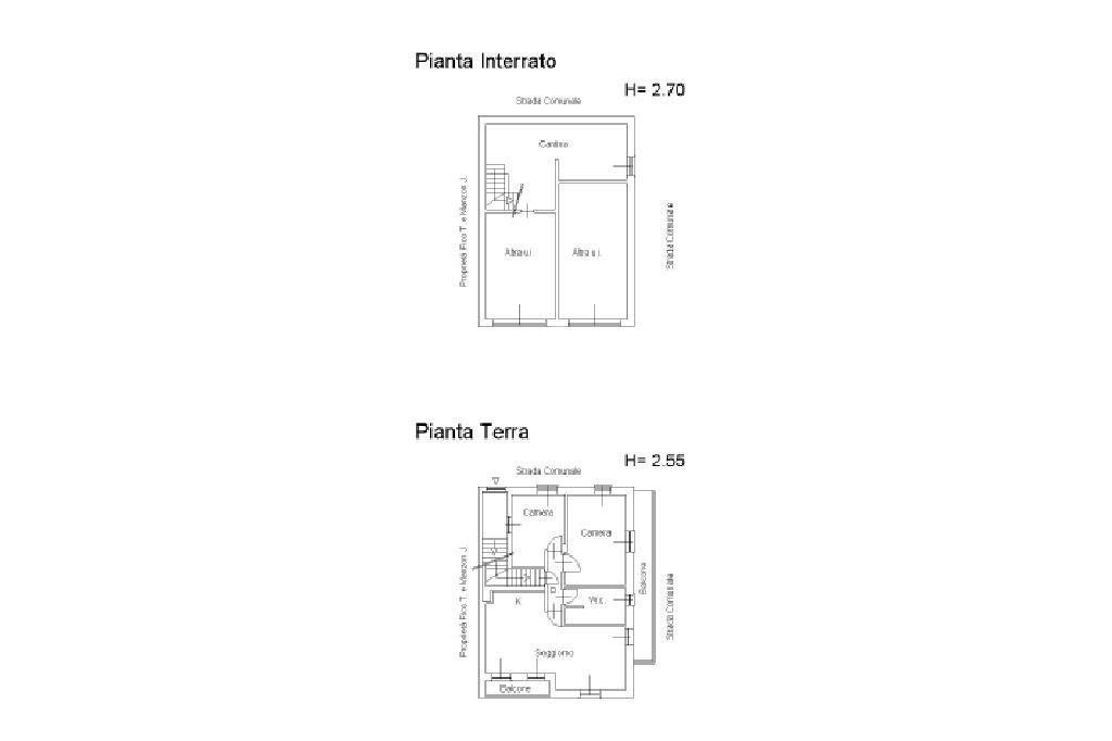 Three-room apartment Via Principale, Sestriere - floor plans 1