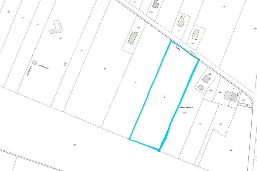 Terreno agricolo Via Nuova, Ravenna - planimetria 1