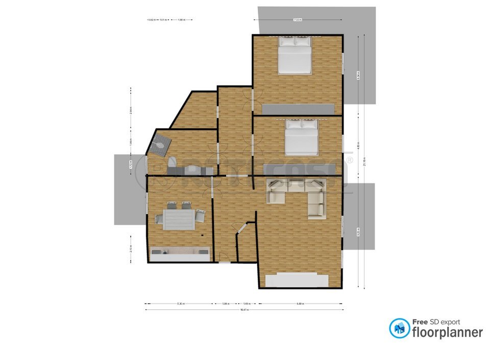 158512152_progetto_20_first_floor_first_design_202 - Four-room apartment VIA BINETTI  22, Molfetta - photo 3