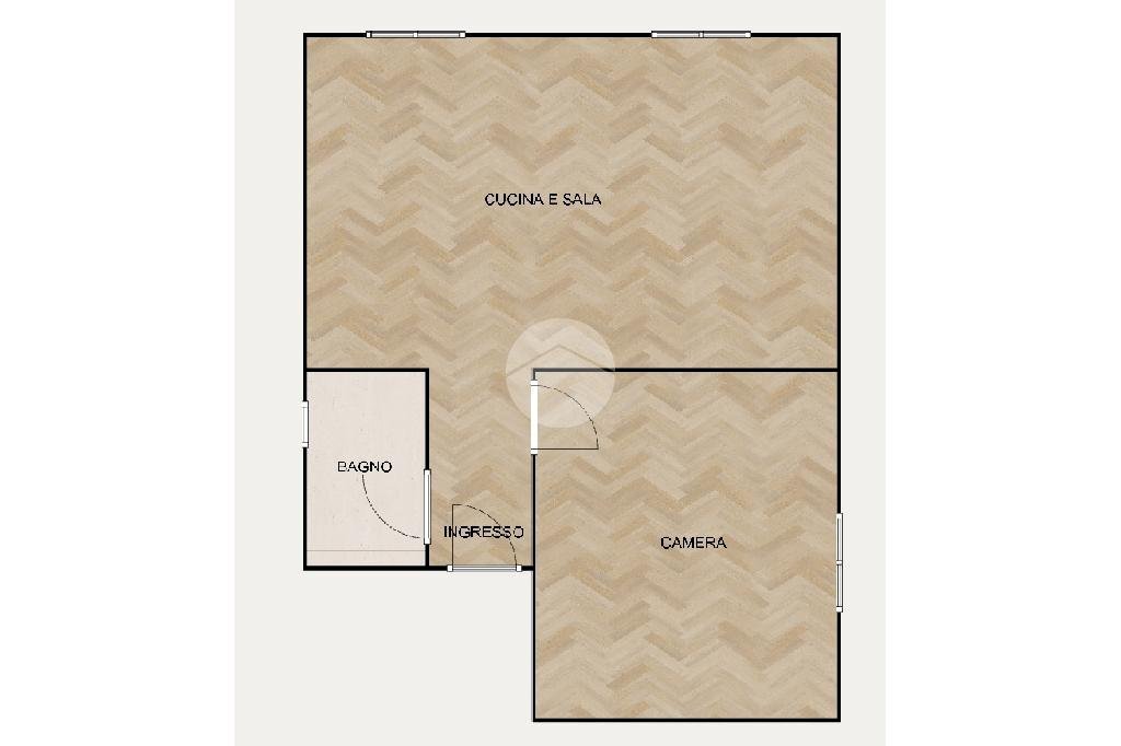 Bilocale Via Ranco, Savona (zona Valloria) - planimetria 1