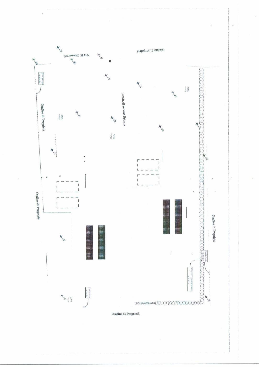 Villa via Michelangelo Buonarroti, Brebbia - planimetria 1