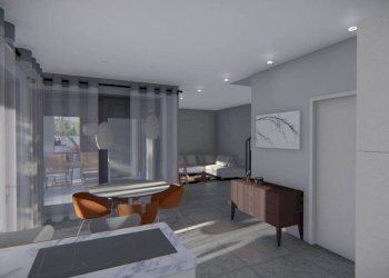 Salone - Villa via Michelangelo Buonarroti, Brebbia - foto 6