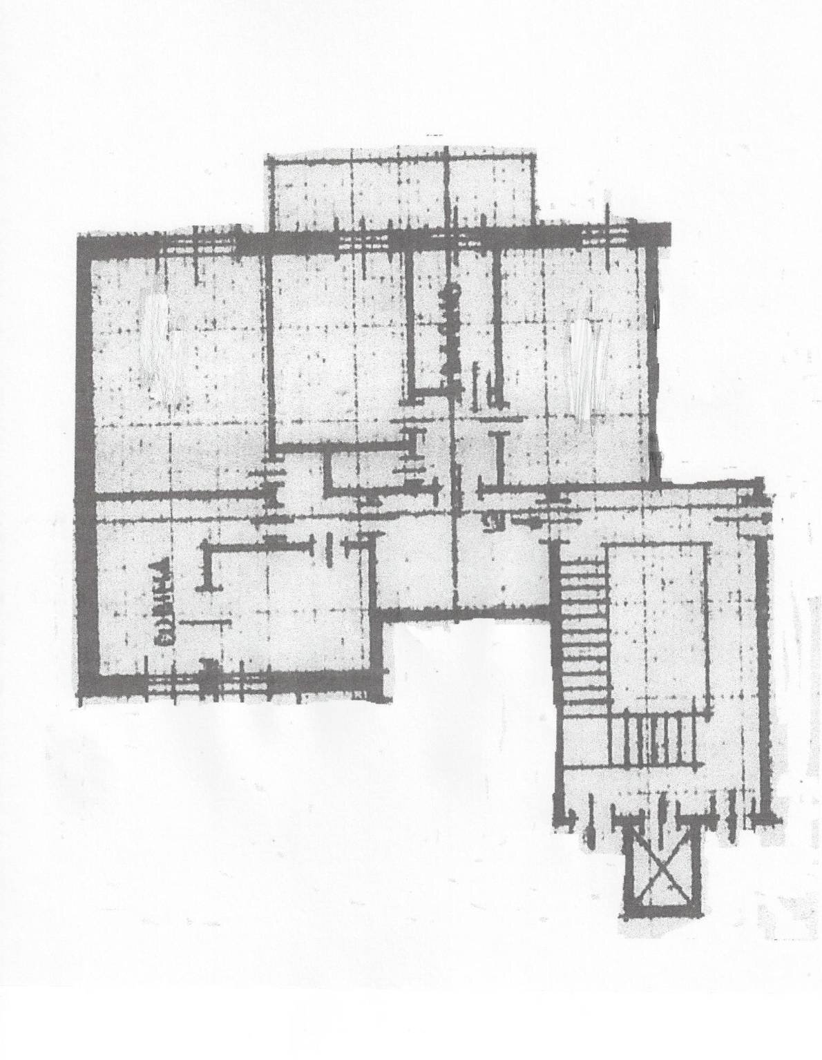 Three-room apartment via Generale Manfredo Fanti, Genova (neighborhood Sampierdarena) - floor plans 1
