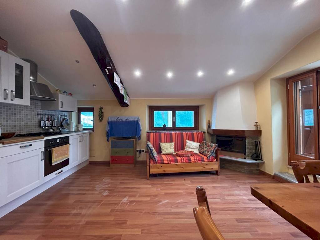 Cucina - Attico via Certosa, Chiusa di Pesio - foto 2