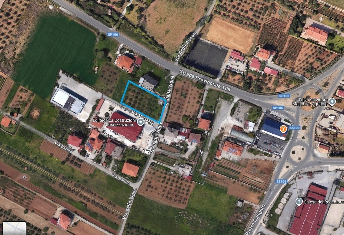 fotomaps.jpg - Terreno edificabile Via delle Vigne, Lamezia Terme - foto 1