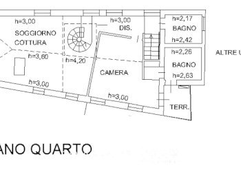 Planimetria - Trilocale San Marco, Venezia - foto 22