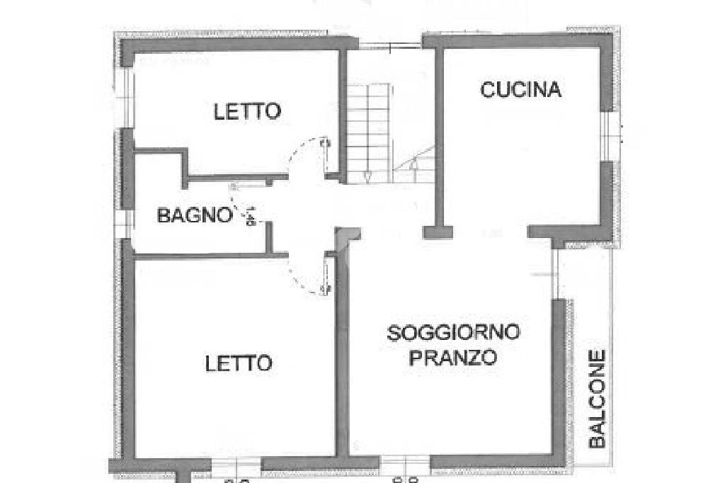 Casa semi indipendente Via L. Gasparotto, Carpi - planimetria 1