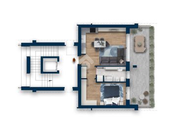 Two-room apartment Via Brenta, Cesate - photo 16