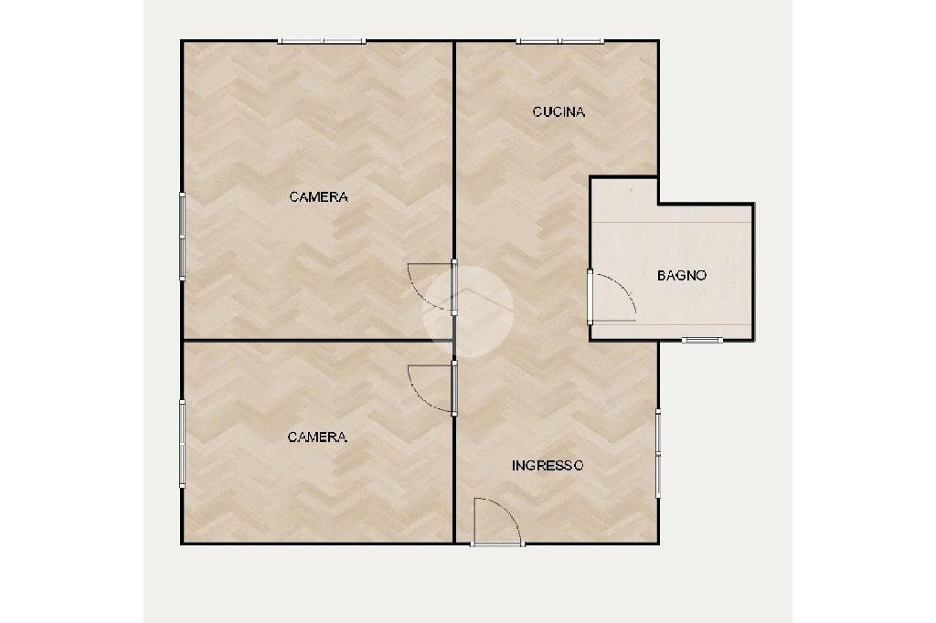 Trilocale Via Ranco, Savona (zona Valloria) - planimetria 1