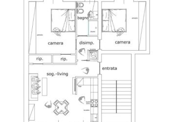Three-room apartment Via Solferino, Canelli - photo 39