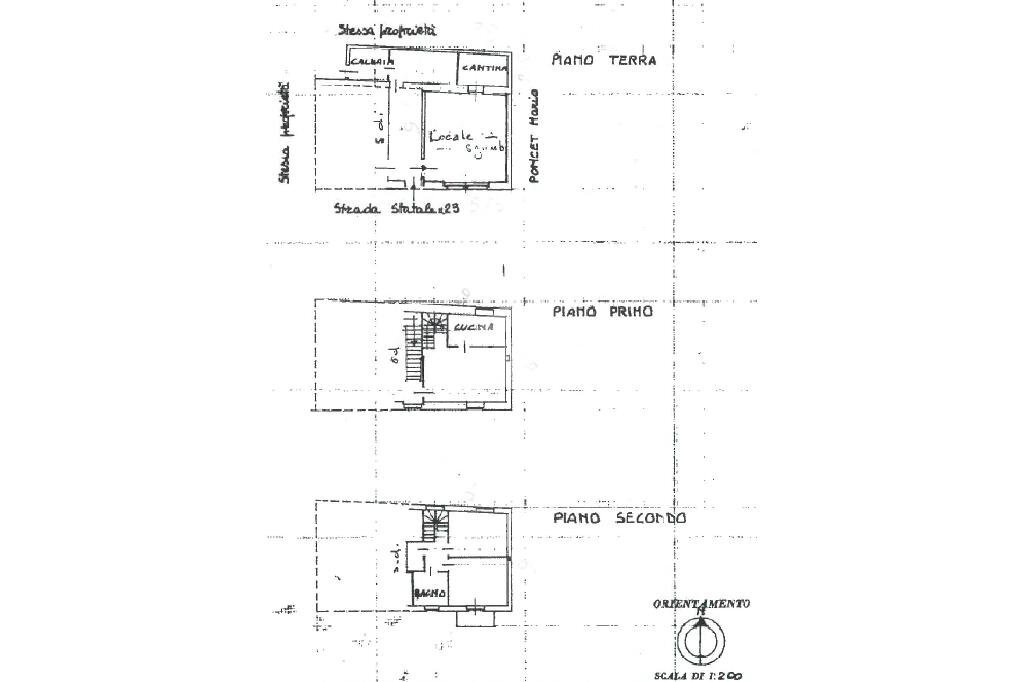 Casa semi indipendente Via Nazionale, Sestriere - planimetria 1