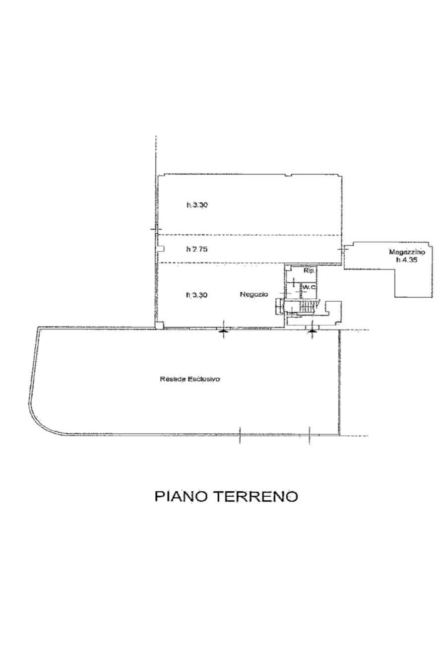 Capannone via Piero Gobetti, Signa - planimetria 1