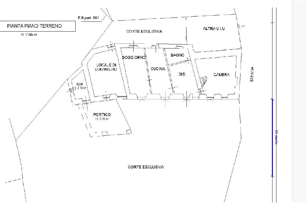 Casa indipendente Borgata Costa, Varisella - planimetria 1