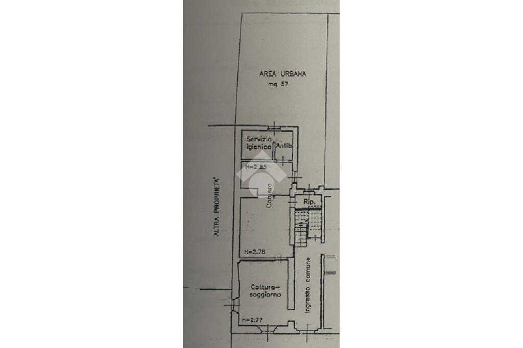 Two-room apartment Str. Case Massi, Fontevivo - floor plans 1