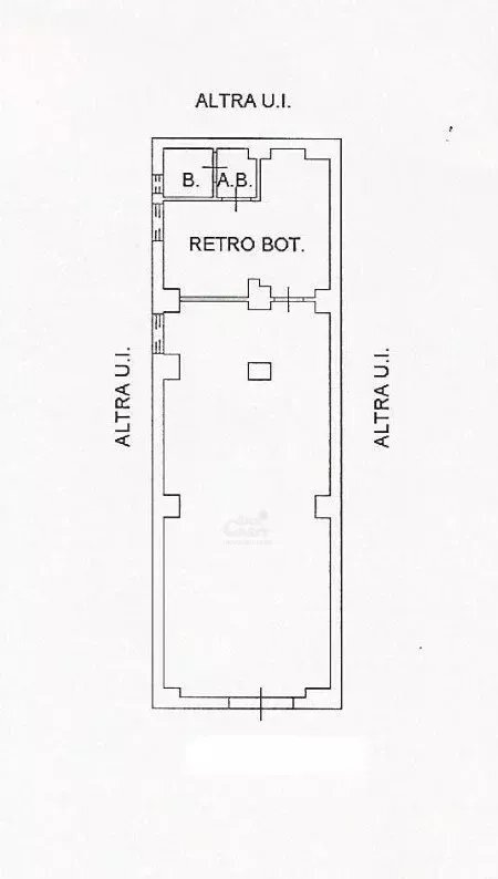 planimetria - Locale Commerciale Via Sibilla, Marsala - foto 1