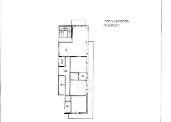 planimetria - Appartamento Via delle Sirene, Marsala - foto 3