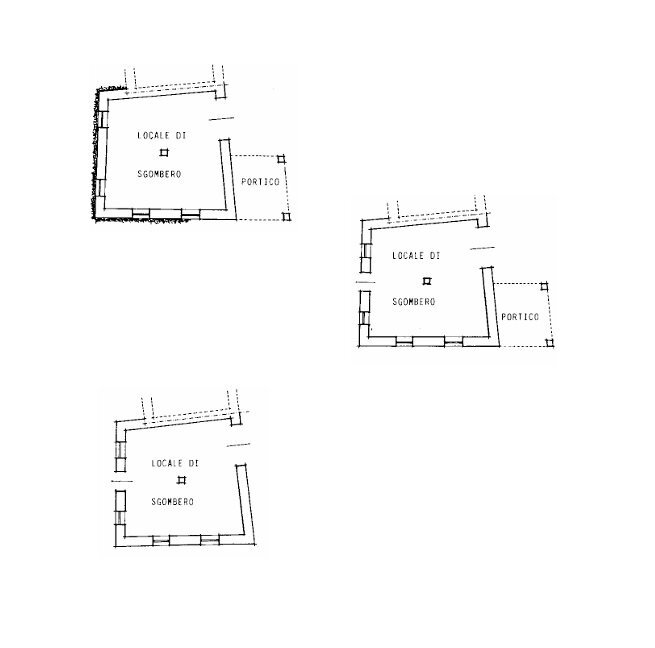 Semi-detached house Via Madonna del Colletto, Festiona, Demonte - floor plans 1