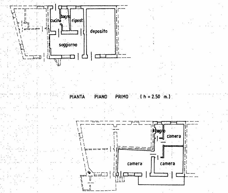 Farmhouse via Festiona, SNC, Demonte - floor plans 1