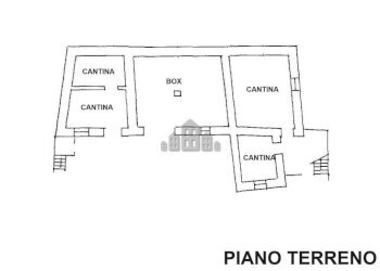 Planimetria piano terra - Casa indipendente via Rondine, 5, Lessolo - foto 50