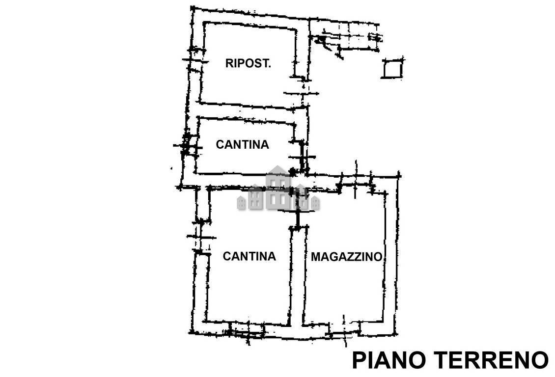 Casa indipendente vicolo Marenco, 6, Val di Chy - planimetria 1