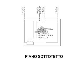 Planimetria sottotetto - Casa indipendente via Alice, 105, Lessolo - foto 42