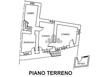 Planimetria - Casa indipendente Frazione Sant'Antonio, 145, Castellamonte - foto 48