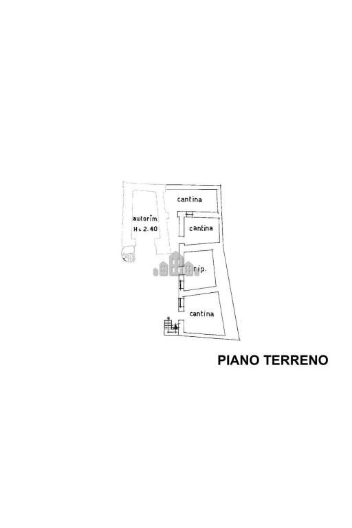 Casa indipendente vicolo Chiuso, 6, Baldissero Canavese - planimetria 1