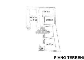 Planimetria - Casa indipendente vicolo Chiuso, 6, Baldissero Canavese - foto 45