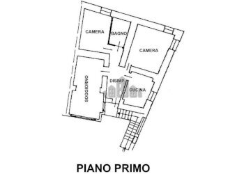 Planimetria - Casa indipendente via Nigra, 22, Castelnuovo Nigra - foto 26