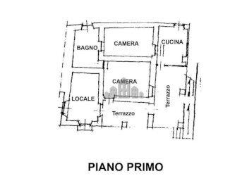 Planimetria - Casa indipendente vicolo Palestro, snc, Val di Chy - foto 40