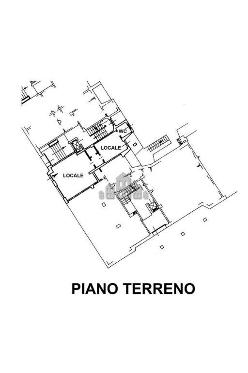 Negozio via Castellamonte, 14, Banchette - planimetria 1