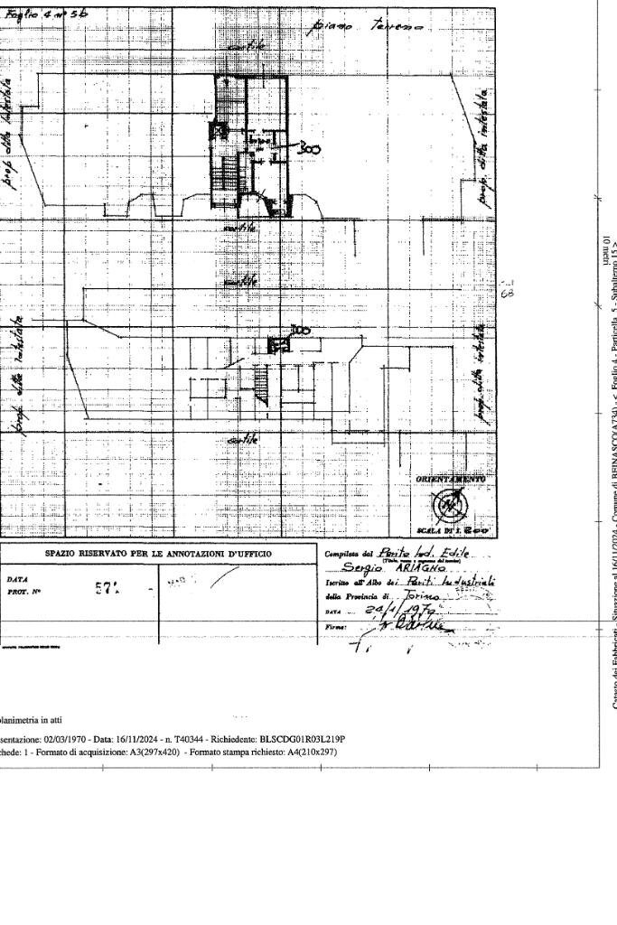 Two-room apartment Strada Torino, Beinasco - floor plans 1