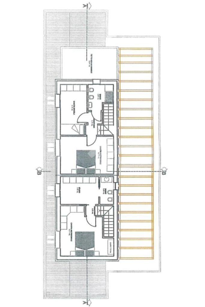 Porzione di casa Via Chiavicone, Malalbergo - planimetria 1