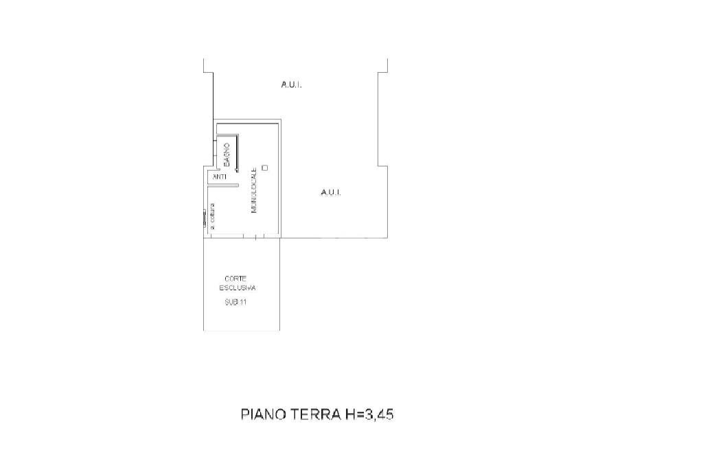 Monolocale Via Eolo, Cervia - planimetria 1