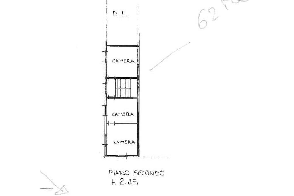Appartamento piazza Cervi, Gattatico - planimetria 1