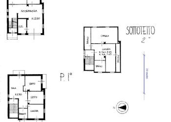 planimetria - Villa Via Tetto Mantello, 5., Borgo San Dalmazzo - foto 42