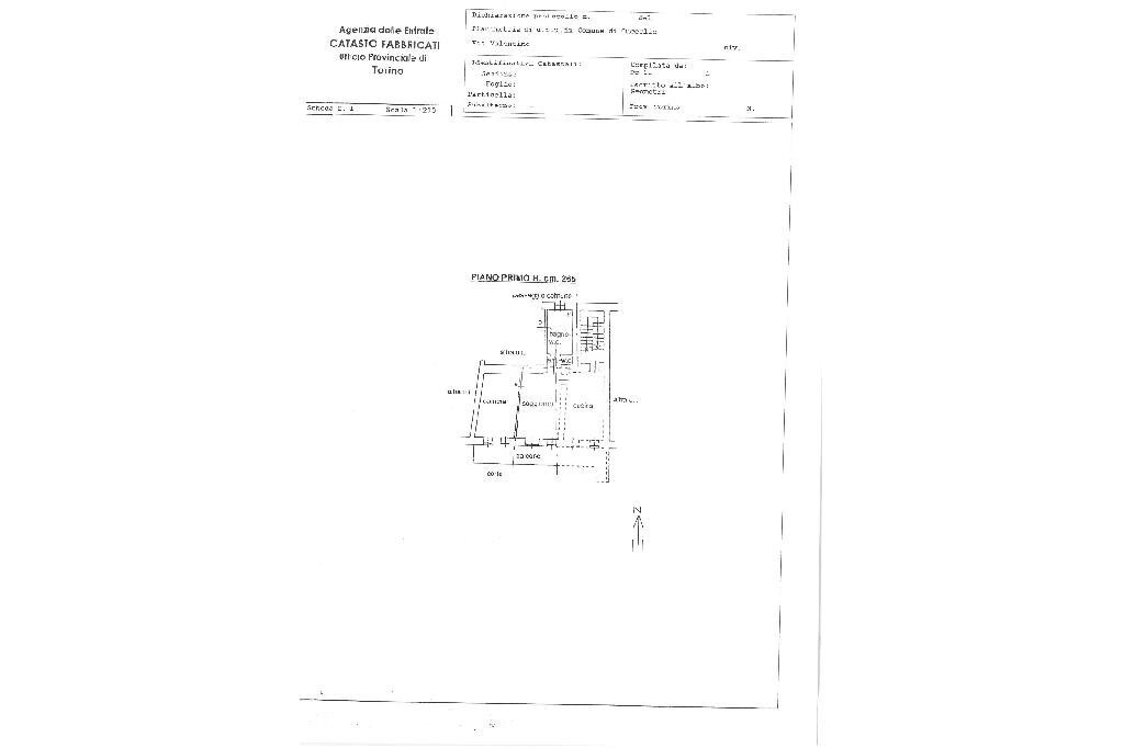 Independent house Via Valentino, Cuceglio - floor plans 1