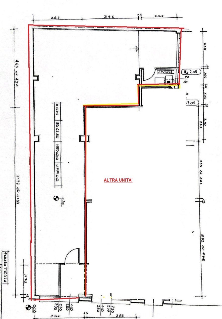 Ufficio Massa Lombarda - planimetria 1
