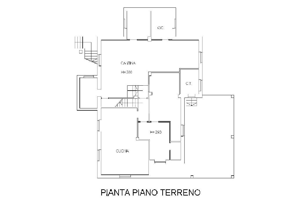 Villa Regione Bevilacqua, Narzole - planimetria 1