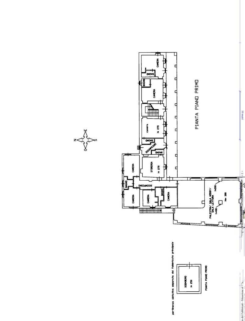 Rustic Regione Scandolisio, Monastero Bormida - floor plans 1
