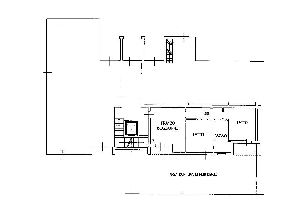 Trilocale Via dei Gelsi, Vignola - planimetria 1
