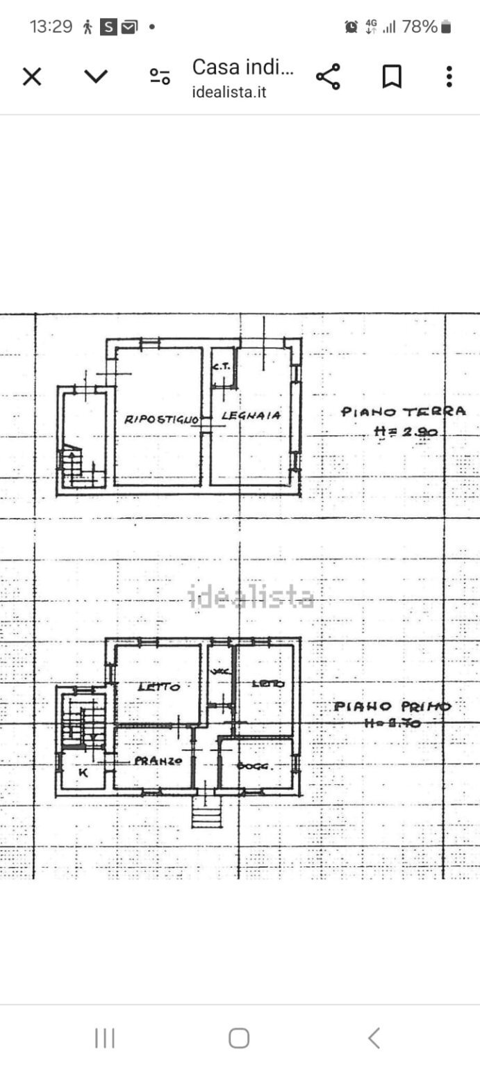 Villa Fratte Rosa - floor plans 1