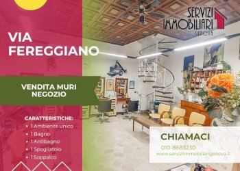 Interno non residenziale - Negozio via Fereggiano, Genova (zona Marassi) - foto 1