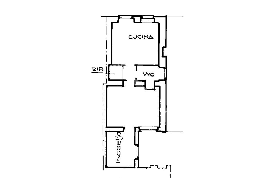 Three-room apartment Via Bertone, San Maurizio Canavese - floor plans 1