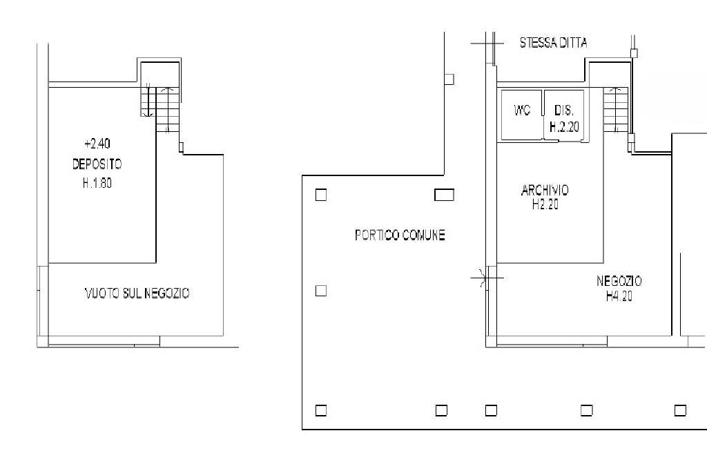Two-room apartment Via Giuseppe Mazzini, Trezzo sull'Adda - floor plans 1