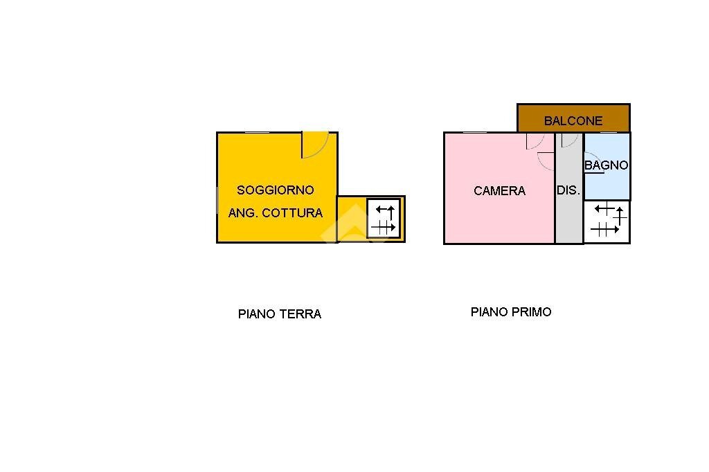 Casa semi indipendente Via matteotti, Ciriè - planimetria 1
