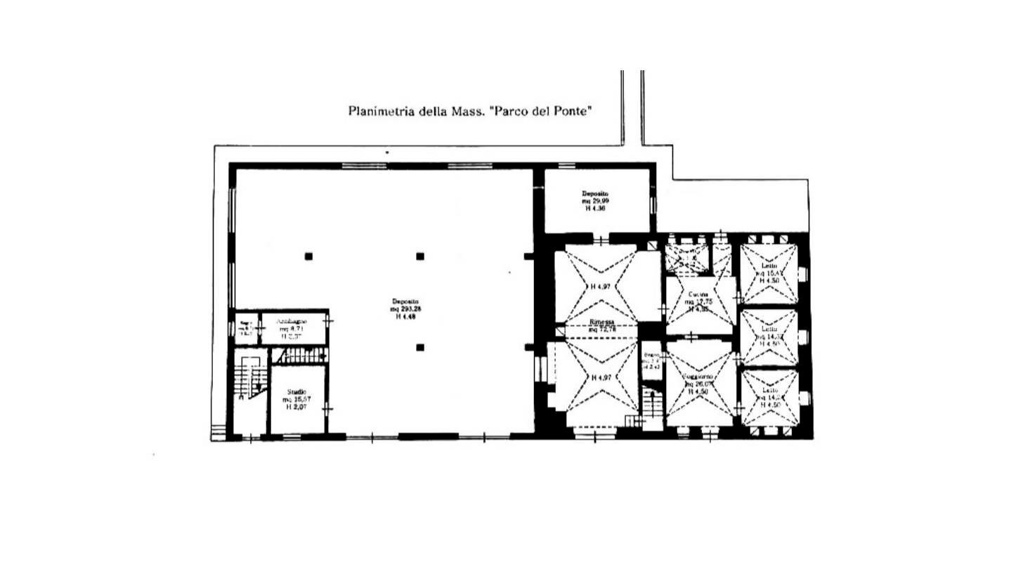 Locale Commerciale Torre Canne, Fasano - planimetria 1