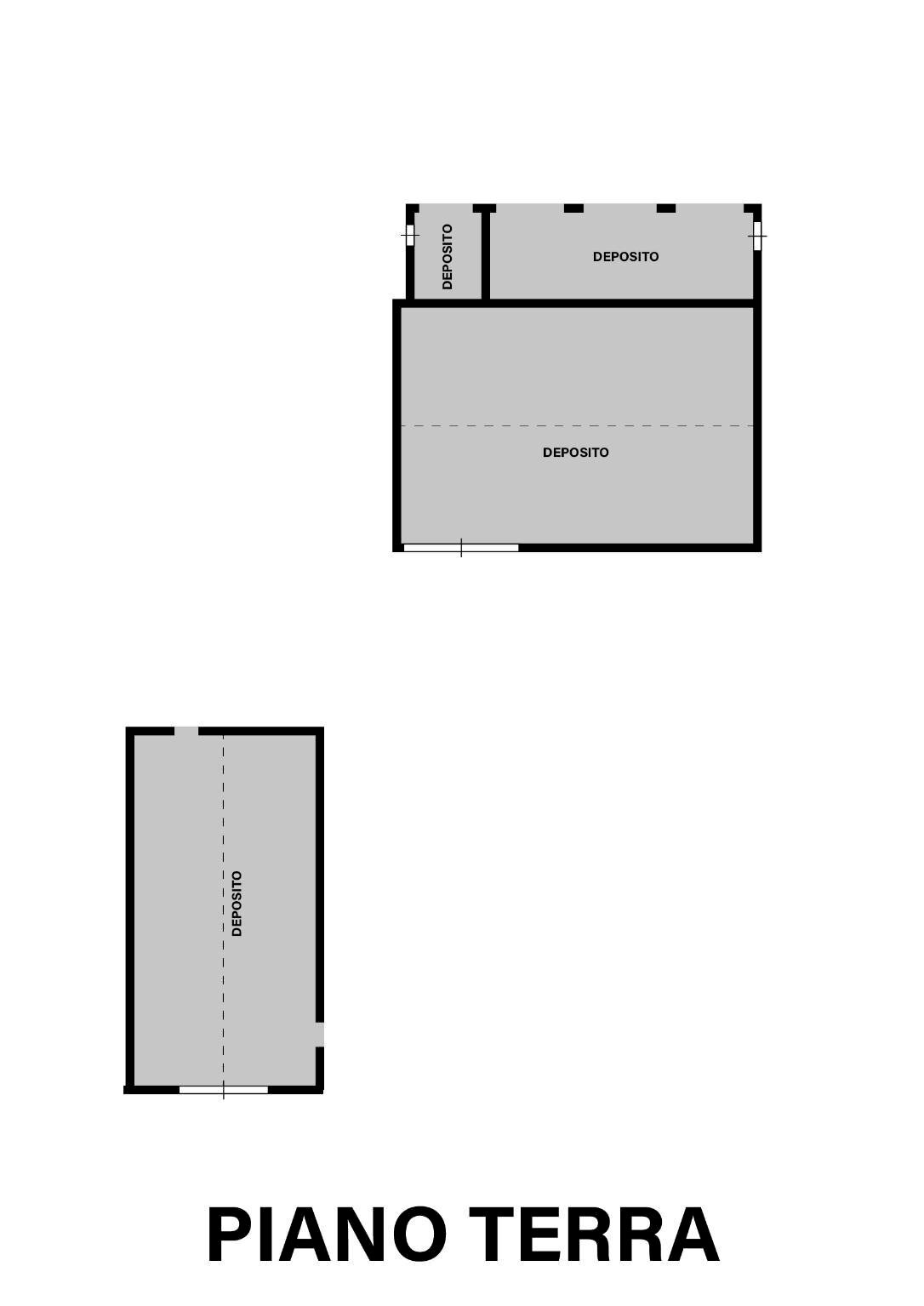 Rustic via Lughese, Forlì - floor plans 1
