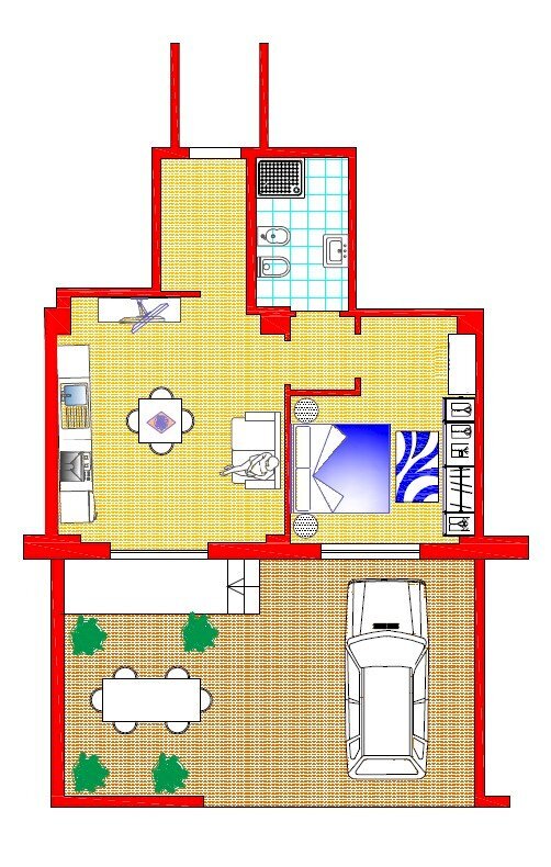 Appartamento Regione Burrone, 11, Albenga - planimetria 1