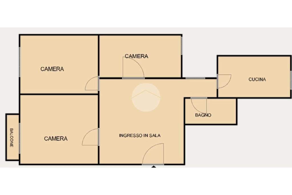 Apartment Via Teresio Mario Canepari, Genova (neighborhood Certosa) - floor plans 1